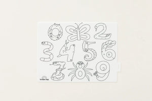 Mini Number Fun Reusable Scribble Mat