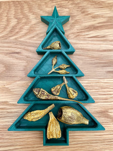 Mini Christmas Tree Sensory Tray