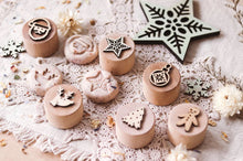 Load image into Gallery viewer, Wooden Stampers - Christmas